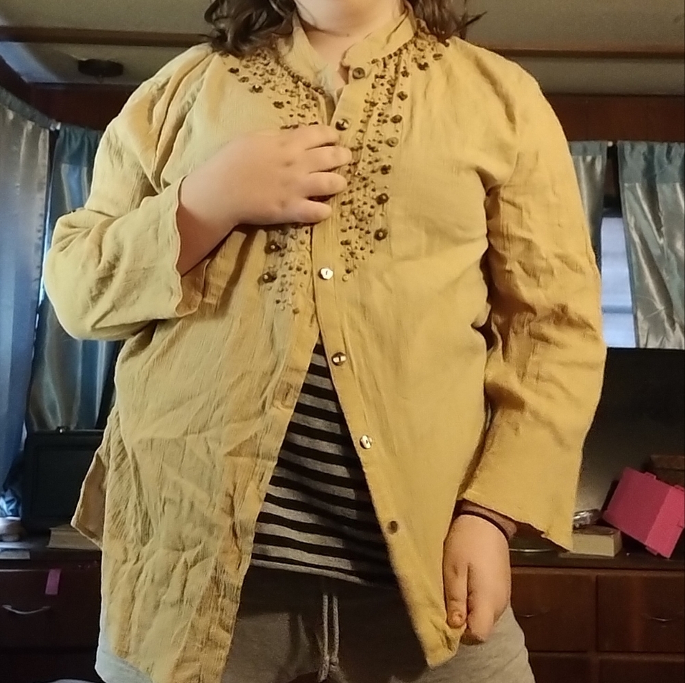 Cute button up